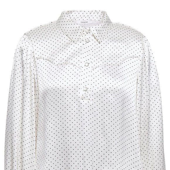 GANNI white top - Picture 2 of 6